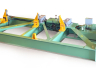 Horizontal hydraulic presses