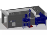 Roller blasting machines 